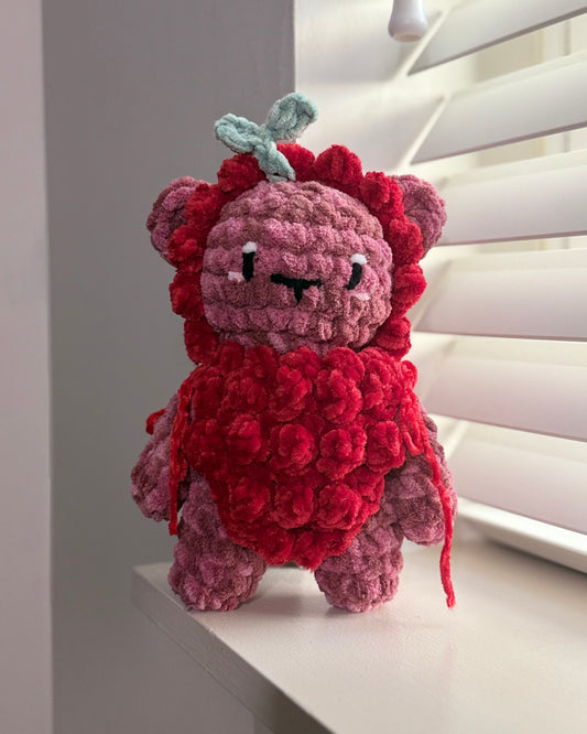 Raspberry Bear Plushie